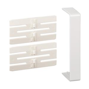 OptiLine 45 goulotte pvc blanc polaire 140 x 55 mm joint de fond SCHNEIDER ISM10306P 2