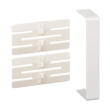 OptiLine 45 goulotte pvc blanc polaire 140 x 55 mm joint de fond SCHNEIDER ISM10306P