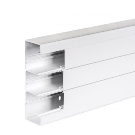 OptiLine 45 goulotte pvc blanc polaire 185 x 55 mm 4 x 2m SCHNEIDER ISM10500P