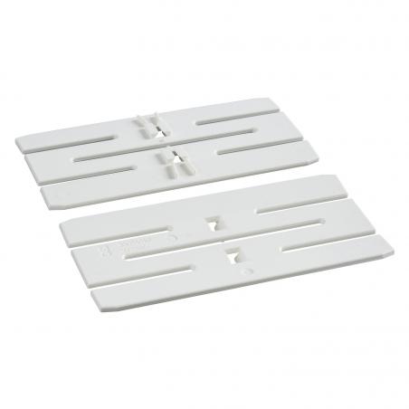 OptiLine 45 eclisse de jonction pour goulotte pvc blanc SCHNEIDER ISM10904