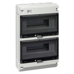 Kaedra XT coffret étanche pour appareillage modulaire 2rangées de 12modules IP65 SCHNEIDER KDR35141 2