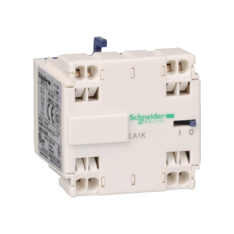 TeSys CA bloc de contacts auxiliaires 2F+0O bornes à ressort SCHNEIDER LA1KN203