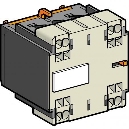 TeSys CA bloc de contacts auxiliaires 2F+0O bornes à ressort SCHNEIDER LA1KN203