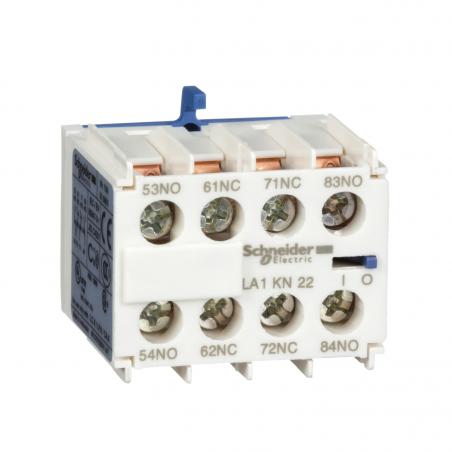 TeSys CA bloc de contacts auxiliaires 2F+2O bornes à vis-étriers SCHNEIDER LA1KN22