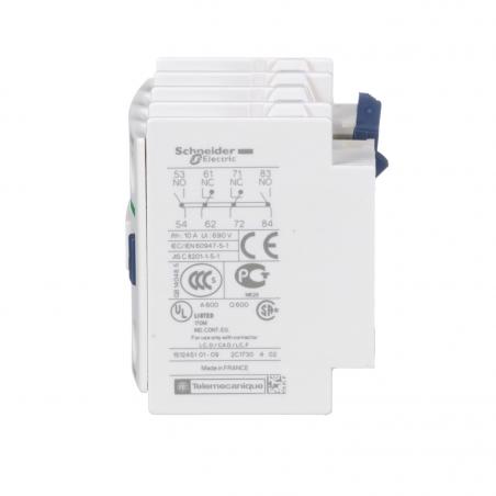 TeSys D bloc contacts auxiliaires frontaux 2F+2O bornes vis-étriers SCHNEIDER LADN22