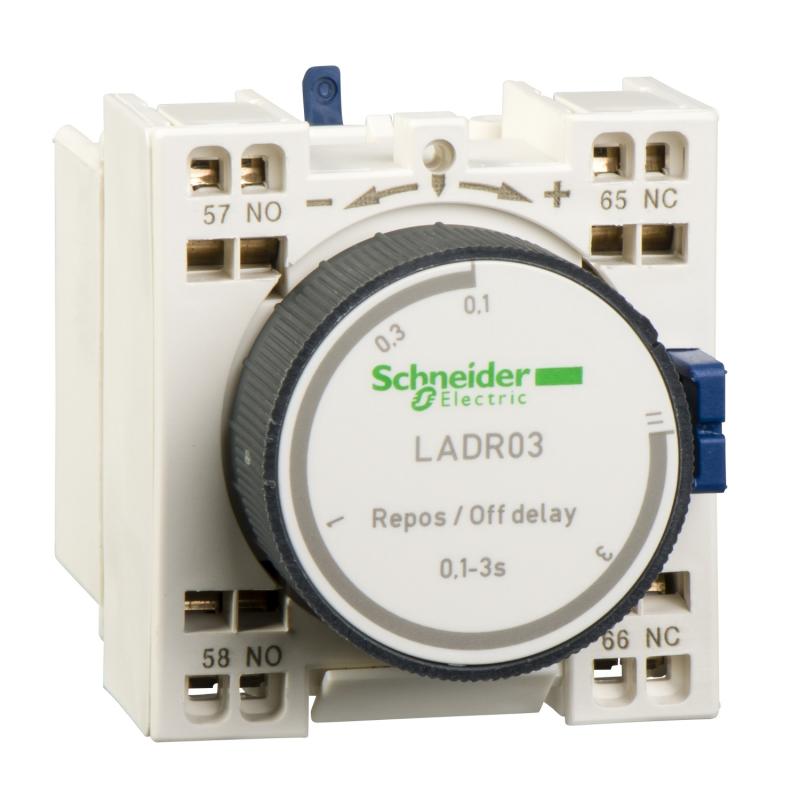 TeSys D bloc de contacts auxiliaires 1F+1O bornes à ressort SCHNEIDER LADT23