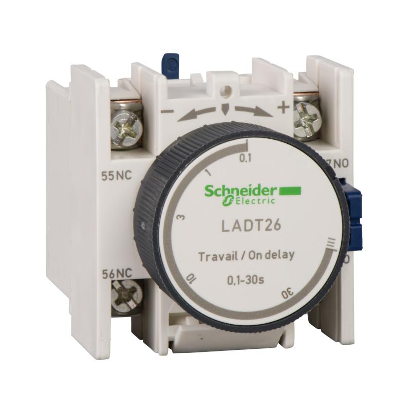 TeSys D bloc de contacts auxiliaires 1F+1O cosses à sertir SCHNEIDER LADT26