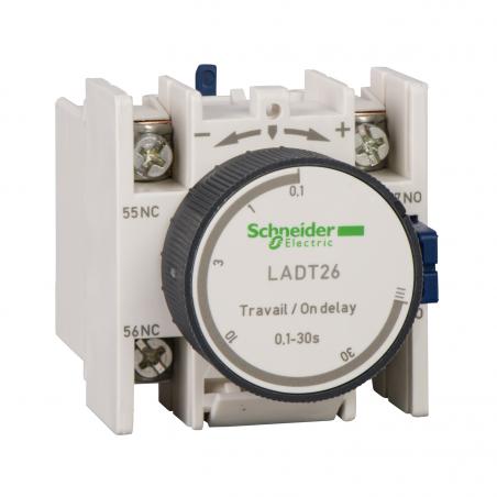 TeSys D bloc de contacts auxiliaires 1F+1O cosses à sertir SCHNEIDER LADT26
