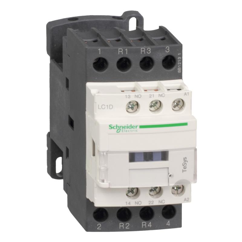 TeSys LC1D contacteur 4P (2F+2O) AC-1 440V 20A bobine 230Vca SCHNEIDER LC1D098P7