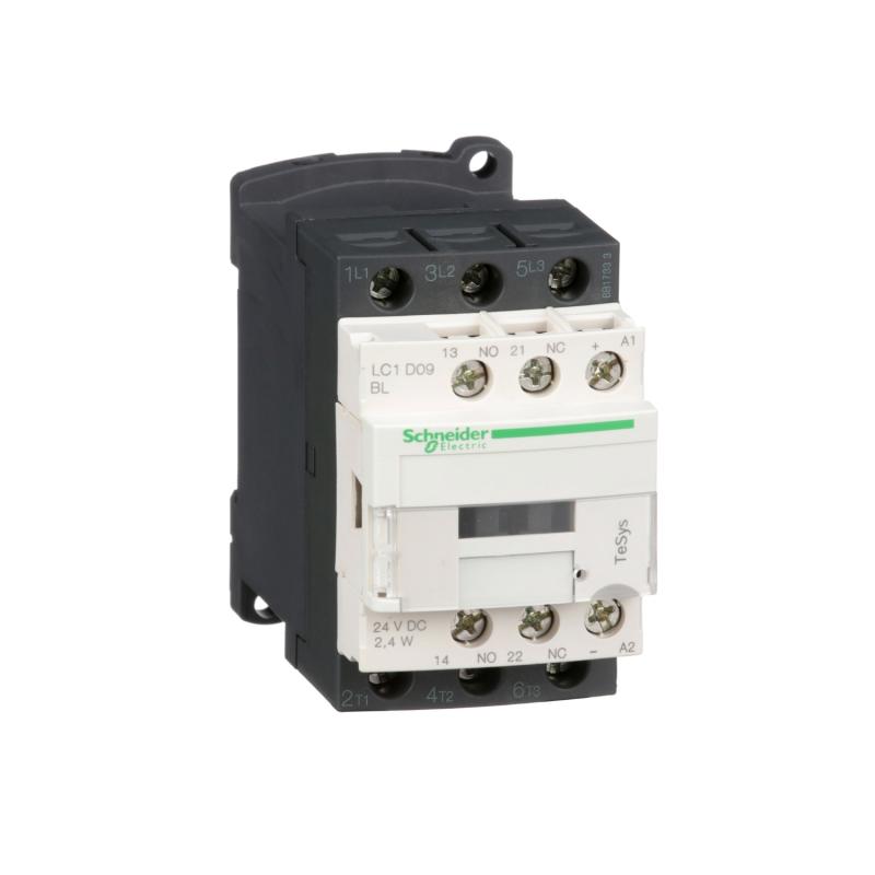 TeSys LC1D contacteur 3P AC-3 440V 9A bobine 24Vcc SCHNEIDER LC1D09BL
