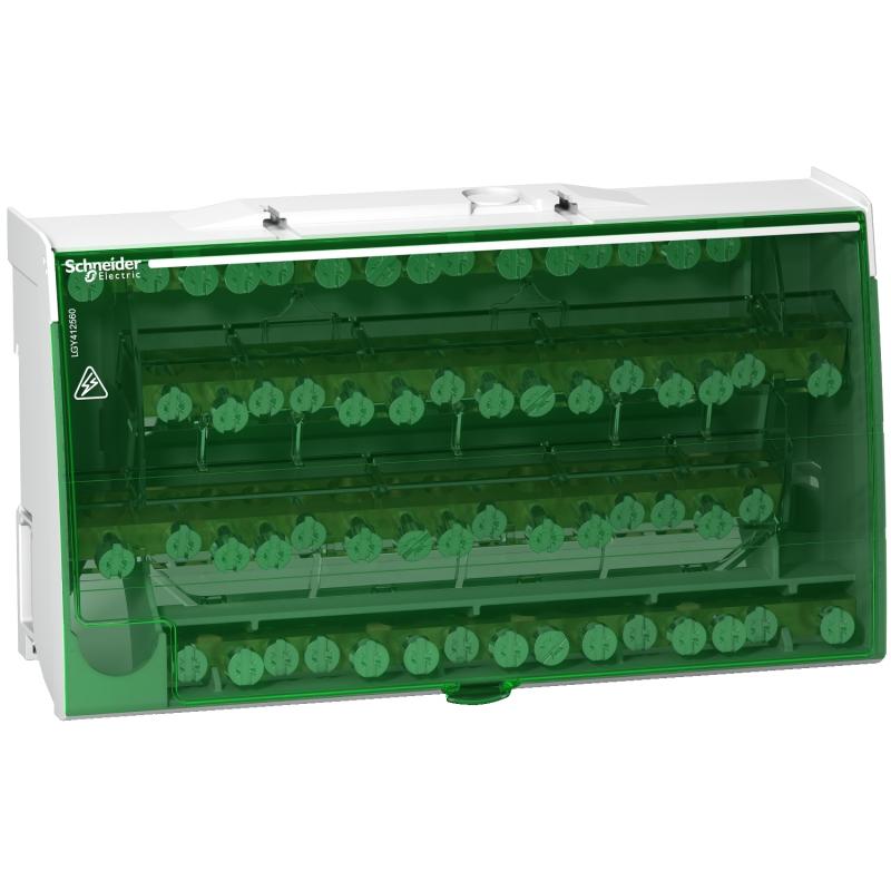 Linergy DS répartiteur étagé tétrapolaire 125A 4x15 trous SCHNEIDER LGY412560