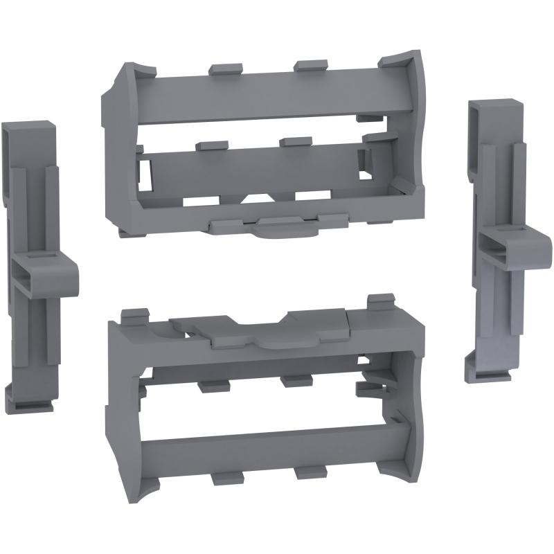 Resi9 Kit supports borniers pour coffrets Resi9 24 et Pragma ou tout rail Din SCHNEIDER LGYT601R