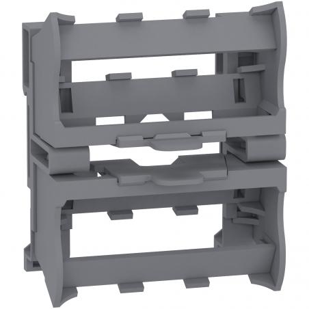 Resi9 Kit supports borniers pour coffrets Resi9 24 et Pragma ou tout rail Din SCHNEIDER LGYT601R