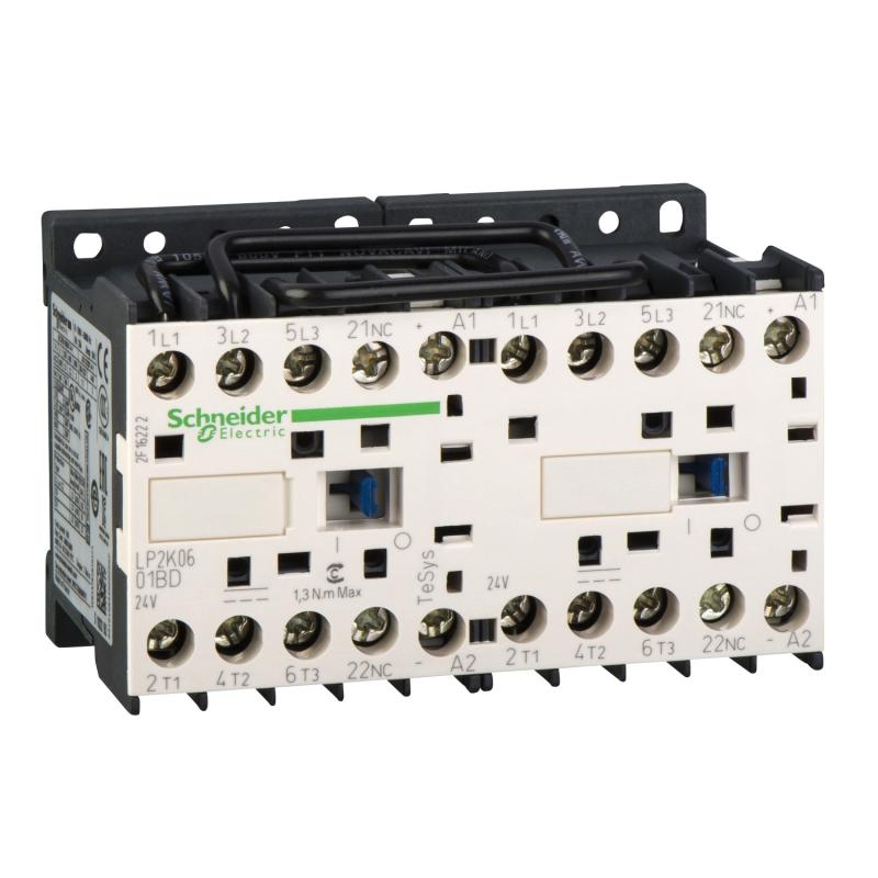 TeSys K Inv 3p+o vis 24v dc SCHNEIDER LP2K0601BDTQ