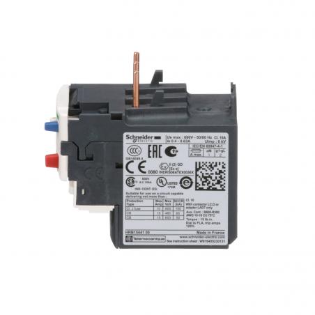 TeSys LRD relais de protection thermique 0,4..0,63A classe 10A SCHNEIDER LRD04