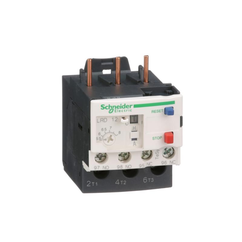 TeSys LRD relais de protection thermique 5,5..8A classe 10A SCHNEIDER LRD12