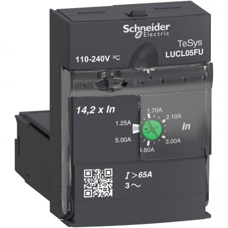 TeSys U unité de contrôle magnétique protection 1,25A à 5A 110V à 220V SCHNEIDER LUCL05FU