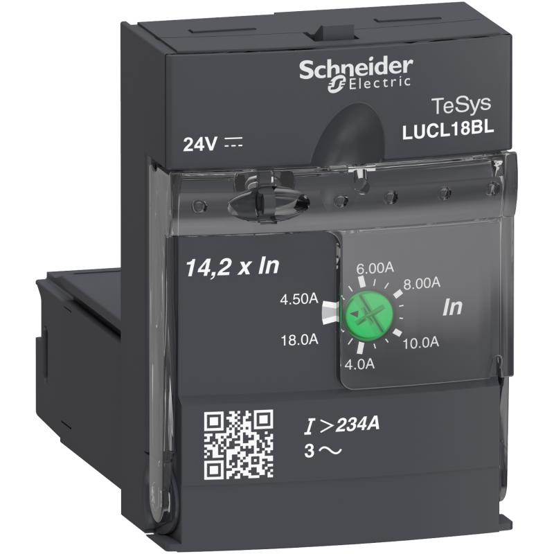 TeSys U unité de contrôle magnétique protection 5A à 18A 24V CC SCHNEIDER LUCL18BL