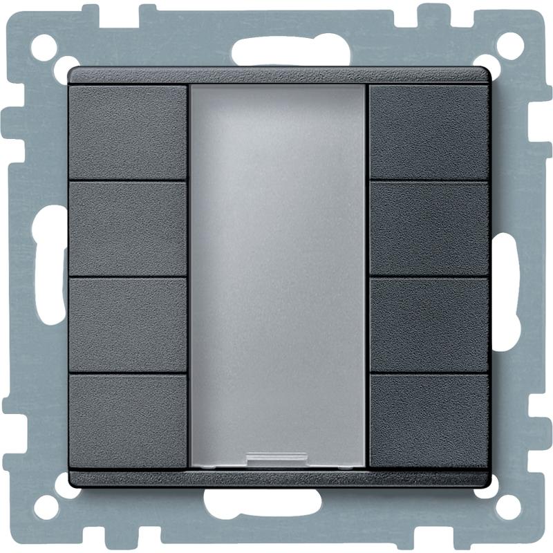 KNX M-Plan commande multifonction 8 BP anthracite SCHNEIDER MTN627814