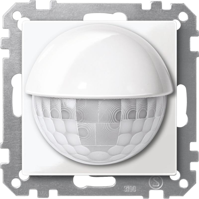 KNX M-Plan détecteur de mouvement 180° détection ras du mur blanc brill. SCHNEIDER MTN631719