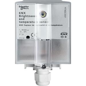 KNX capteur thermique et de luminosité KNX SCHNEIDER MTN663991 2