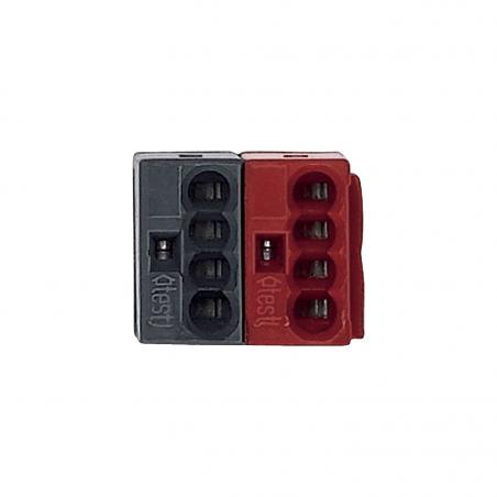 KNX borne de bus rouge / noir SCHNEIDER MTN689701