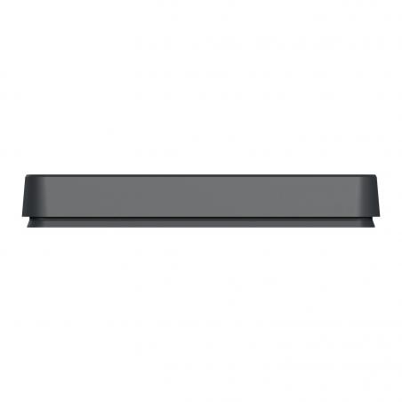 Mureva Styl Cadre 2 postes horizontal encastré IP55 IK08 gris SCHNEIDER MUR34101