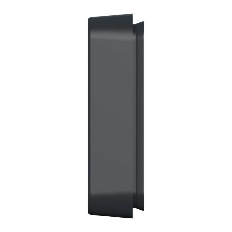 Mureva Styl Cadre 2 postes horizontal encastré IP55 IK08 gris SCHNEIDER MUR34101