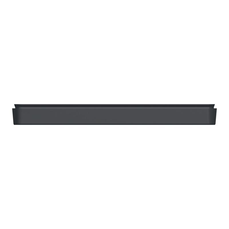 Mureva Styl Cadre 3 postes horizontal encastré IP55 IK08 gris SCHNEIDER MUR34109