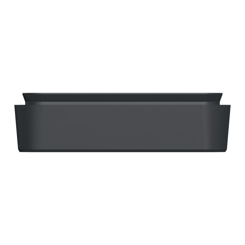 Mureva Styl Cadre 2 postes vertical encastré IP55 IK08 gris SCHNEIDER MUR34151