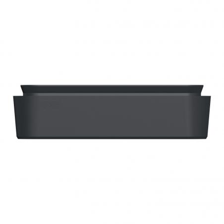 Mureva Styl Cadre 2 postes vertical encastré IP55 IK08 gris SCHNEIDER MUR34151