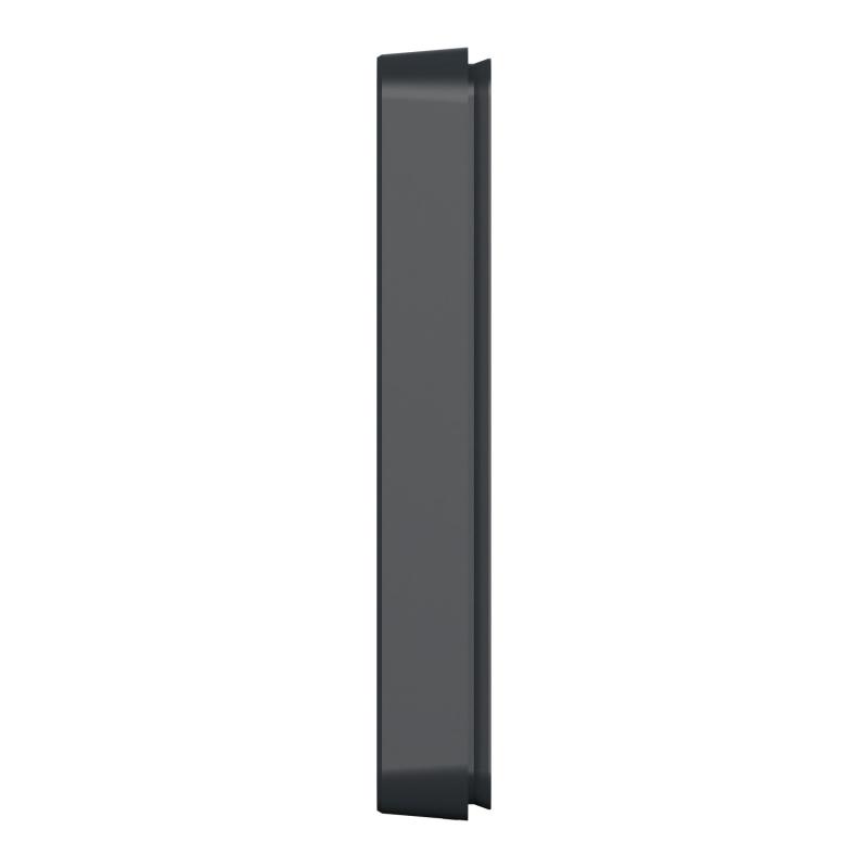 Mureva Styl Cadre 2 postes vertical encastré IP55 IK08 gris SCHNEIDER MUR34151