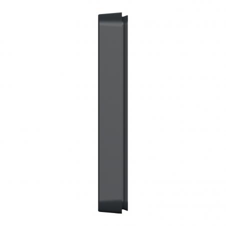 Mureva Styl Cadre 2 postes vertical encastré IP55 IK08 gris SCHNEIDER MUR34151