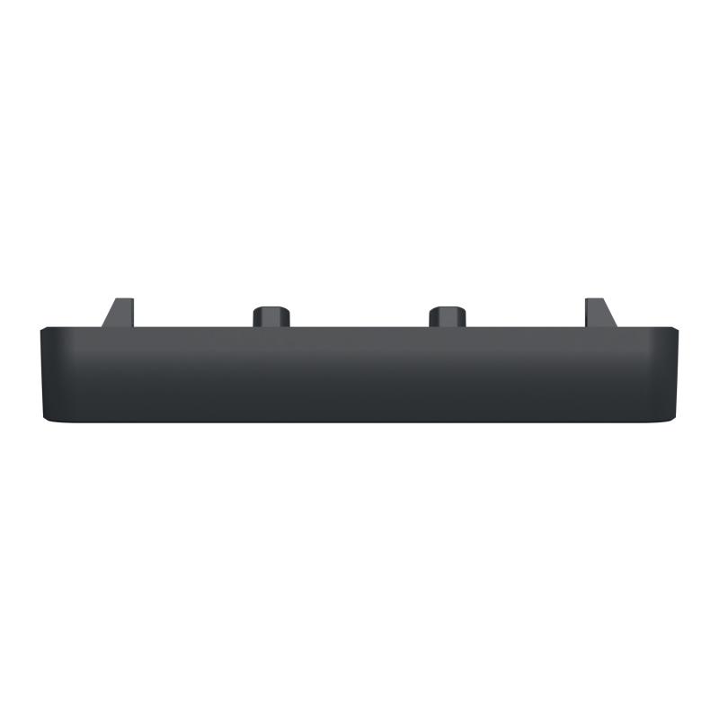 Mureva Styl Enjoliveur avec symbôle sonnette IP55 IK08 gris SCHNEIDER MUR34201