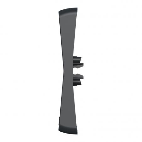 Mureva Styl Enjoliveur avec symbôle sonnette IP55 IK08 gris SCHNEIDER MUR34201