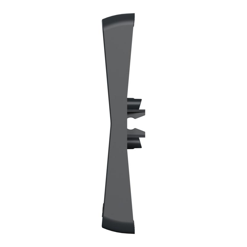 Mureva Styl Enjoliveur avec lentille IP55 IK08 gris SCHNEIDER MUR34204
