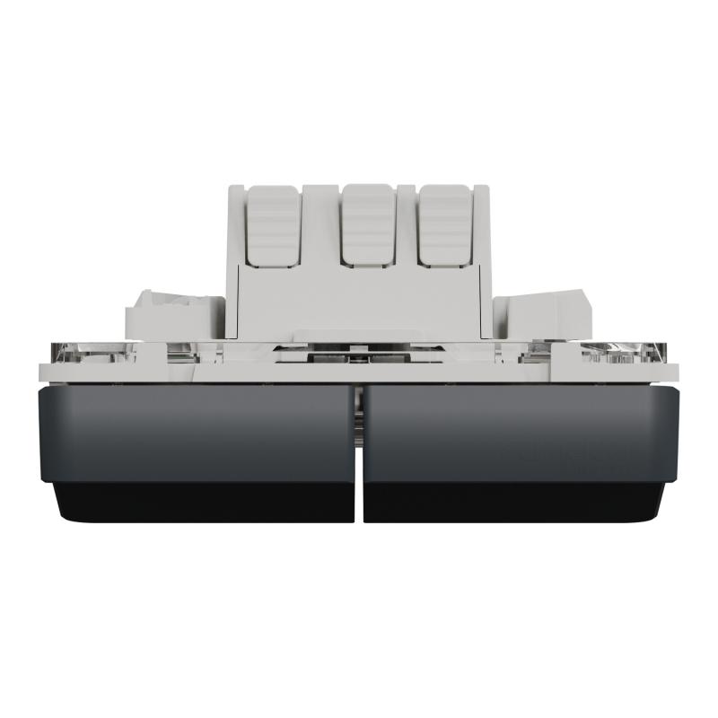 Mureva Styl Bouton poussoir volets roulants composable IP55 IK07 gris SCHNEIDER MUR35042