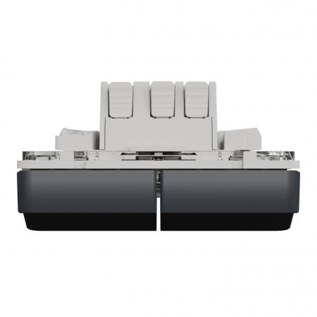 Mureva Styl Bouton poussoir volets roulants composable IP55 IK07 gris SCHNEIDER MUR35042