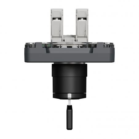 Mureva Styl Interrupteur à clé 2 positions composable IP55 IK07 gris SCHNEIDER MUR35062