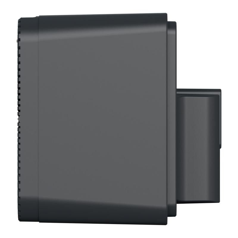 Interrupteur temporisé Mureva Styl LED saillie IP55 IK08 gris SCHNEIDER MUR35067