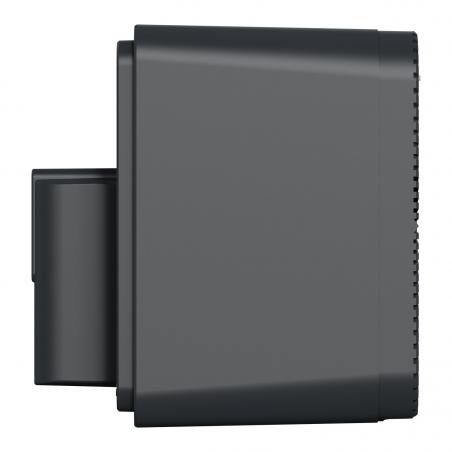 Interrupteur temporisé Mureva Styl LED saillie IP55 IK08 gris SCHNEIDER MUR35067