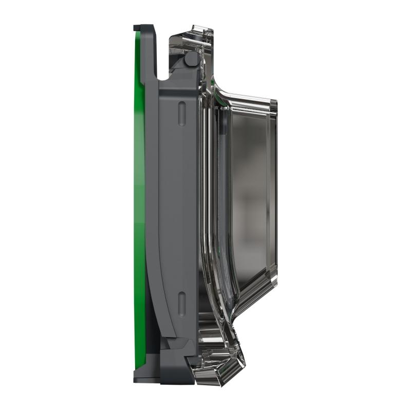Mureva Styl Adaptateur pour fonction 45X45 composable IP55 IK07 gris SCHNEIDER MUR35110