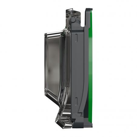 Mureva Styl Adaptateur pour fonction 45X45 composable IP55 IK07 gris SCHNEIDER MUR35110