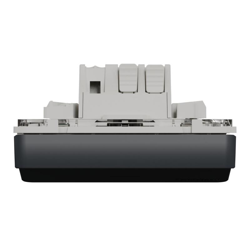 Mureva Styl Bouton poussoir lumineux LED composable IP55 IK08 gris SCHNEIDER MUR35127