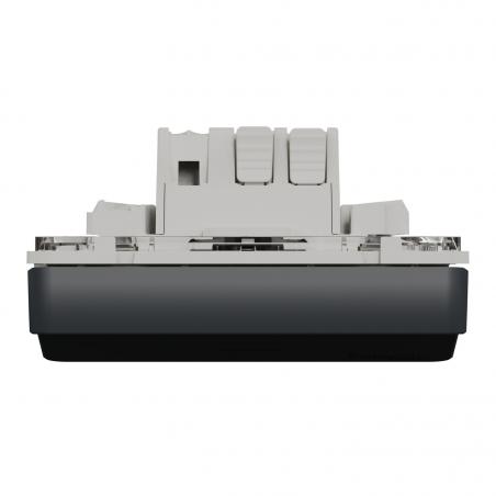Mureva Styl Bouton poussoir lumineux LED composable IP55 IK08 gris SCHNEIDER MUR35127