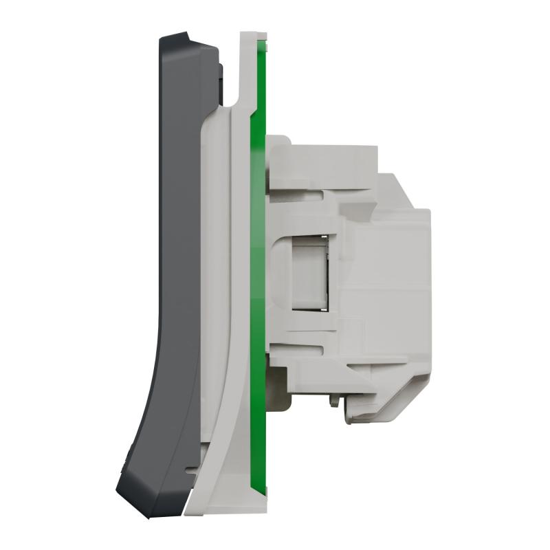 Mureva Styl Prise de courant 2P+T composable -IP55-IK08 connex auto gris SCHNEIDER MUR36133