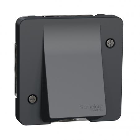 Mureva Styl Sortie de câble composable IP55 IK08 connexion auto gris SCHNEIDER MUR37931