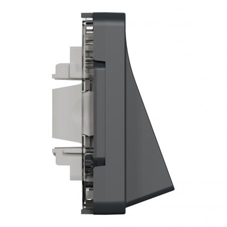 Mureva Styl Sortie de câble composable IP55 IK08 connexion auto gris SCHNEIDER MUR37931