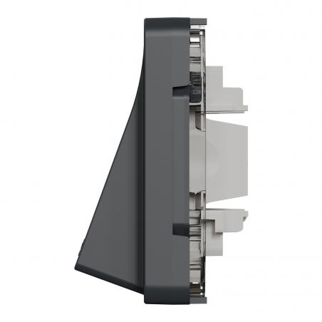 Mureva Styl Sortie de câble composable IP55 IK08 connexion auto gris SCHNEIDER MUR37931