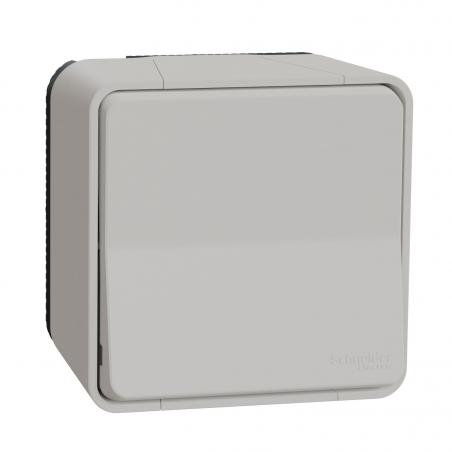 Mureva Styl Va et vient complet saillie IP55 IK08 connexion auto blanc SCHNEIDER MUR39021